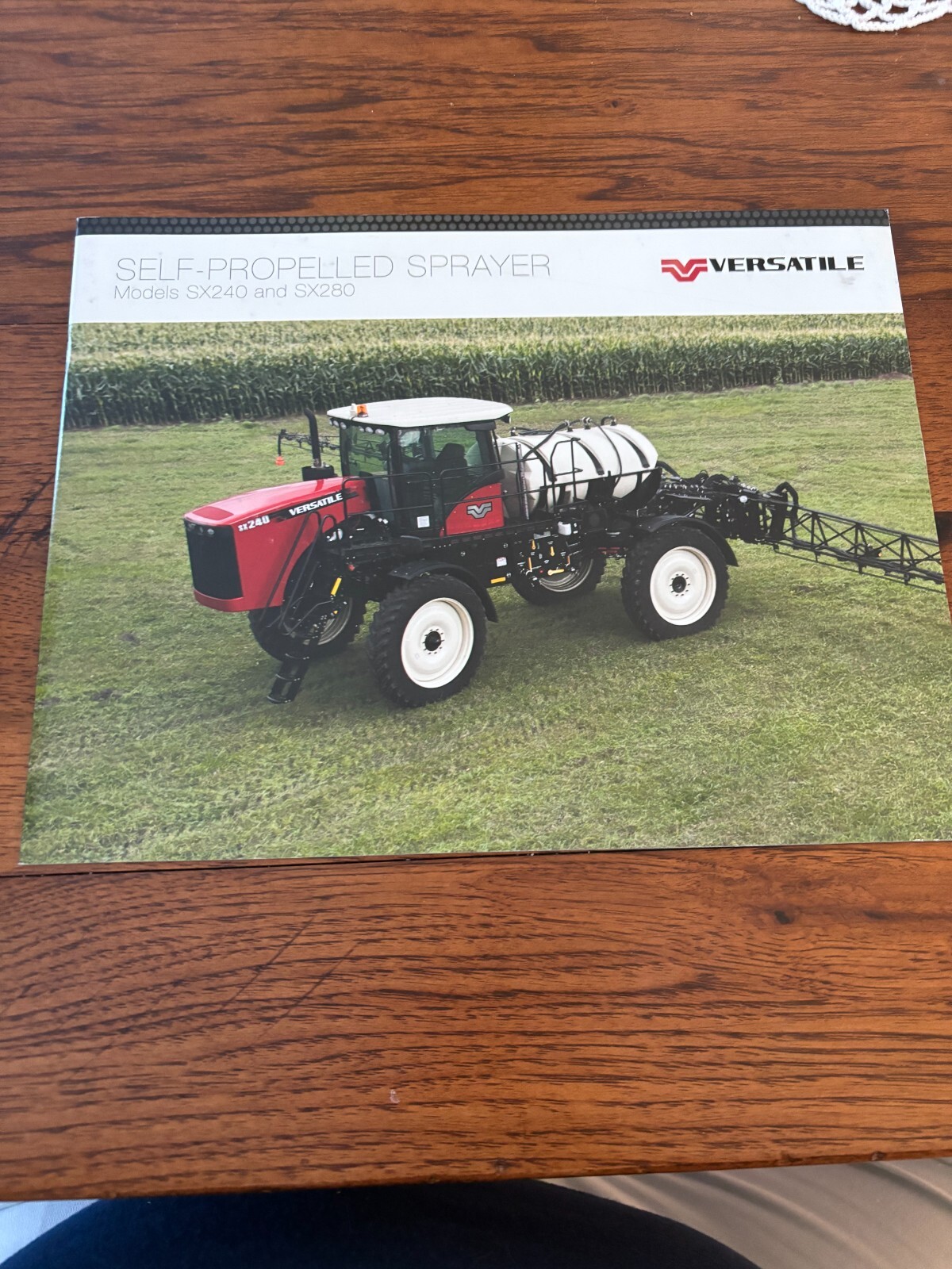 Versatile SX240 SX280 Sprayer Brochure FCCA24