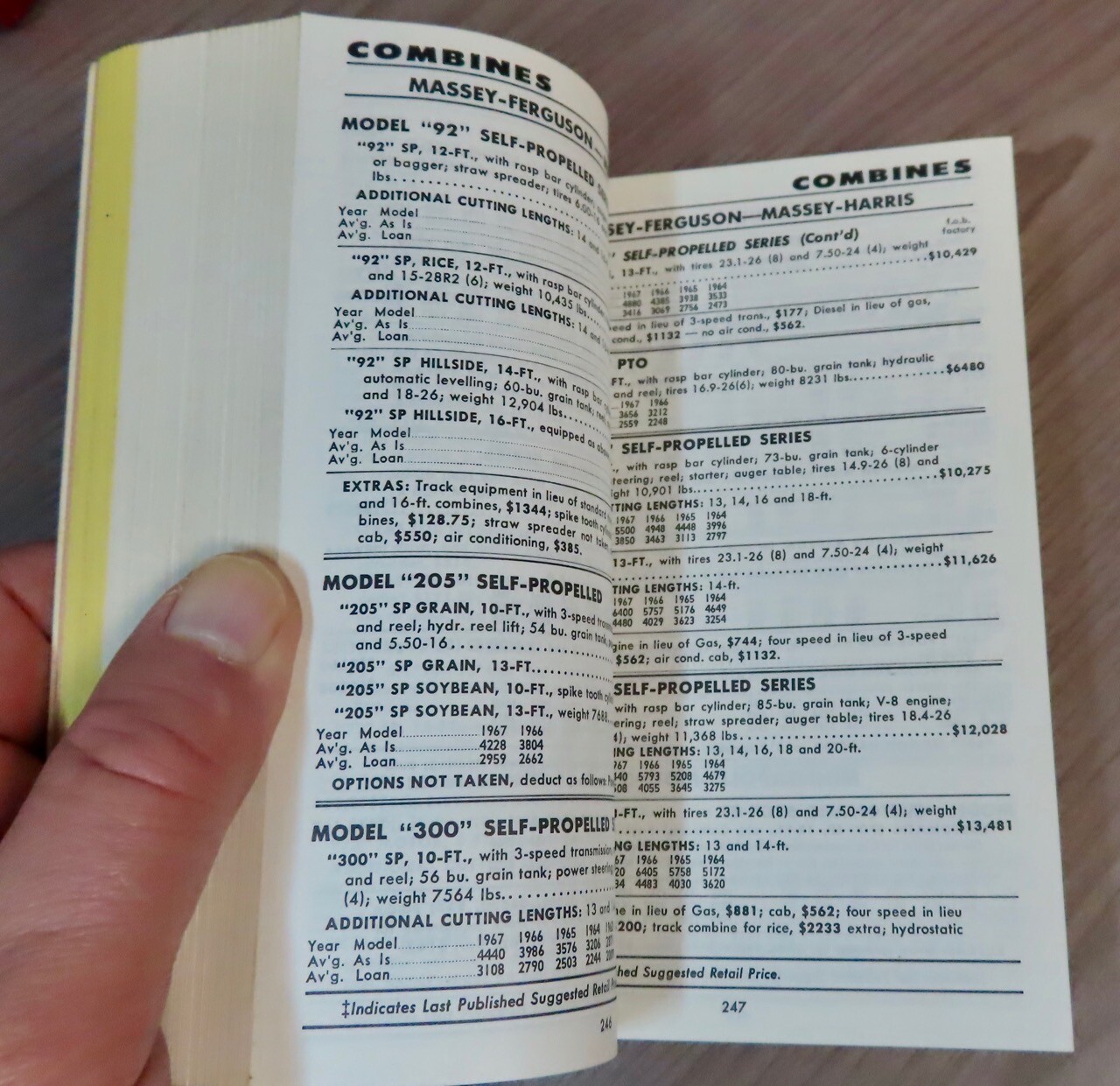 1968 Tractor Combine Etc Guide
