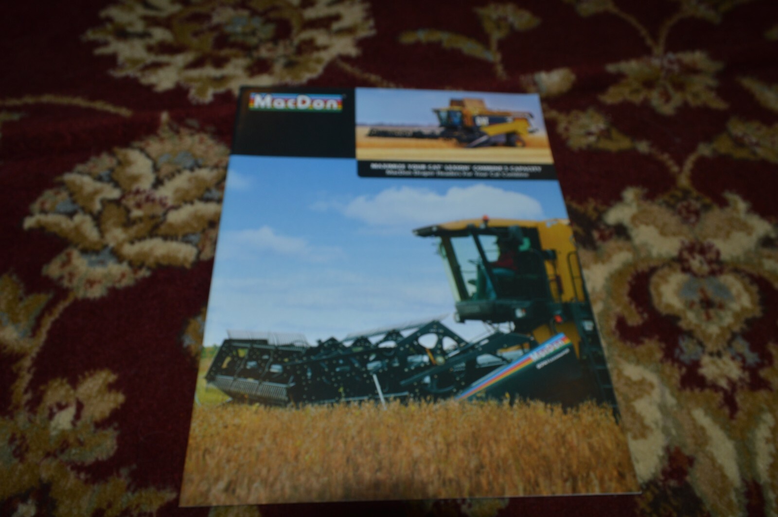 MacDon Headers For Caterpillar Lexicon Combines Brochure FCCA