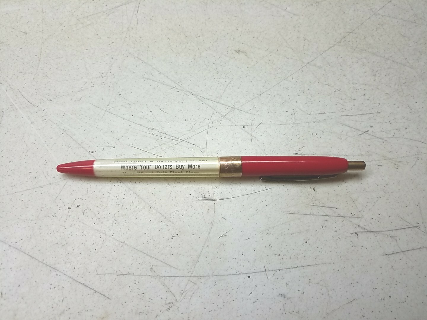 Alex Hepper Farm And Home Supply Vintage Ink Pen Wheat Belt Fleet Store USA