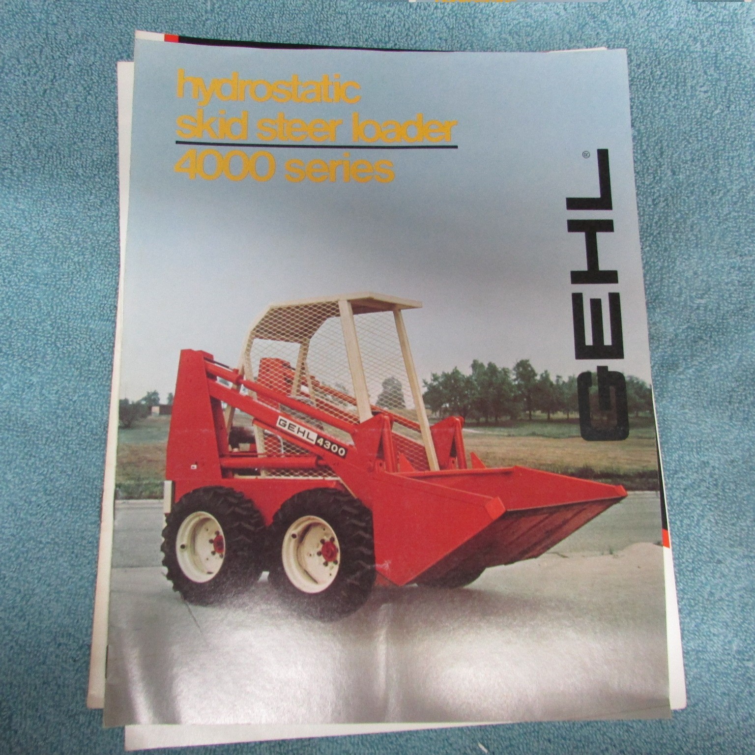 Gehl Skid Steer Brochure&rsquo;s (3) 4510 /4610 , 3510 / 3610, 4000