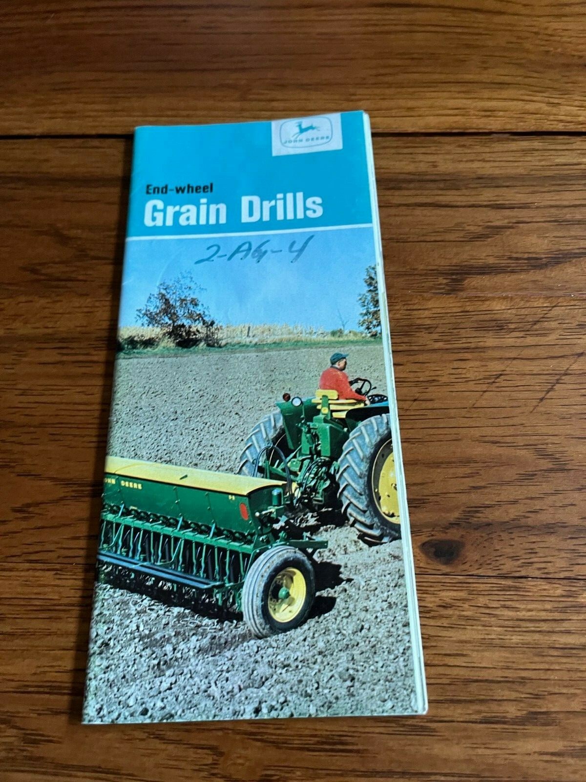 John Deere End Wheel Grain Drill For 1966 Brochure FCCA