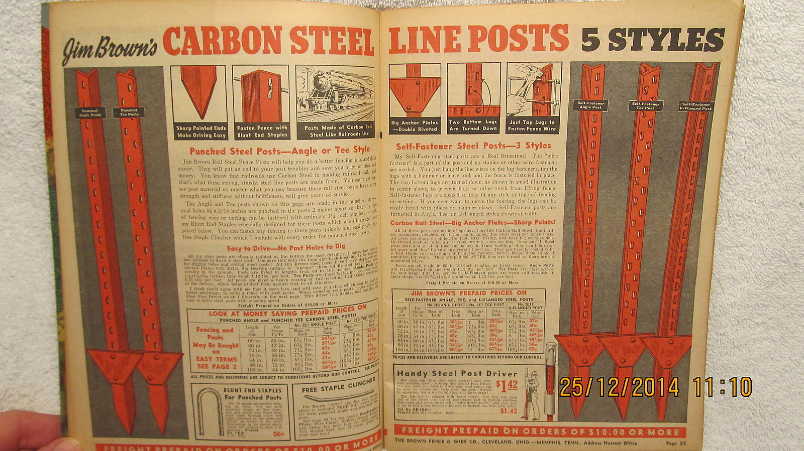 1942 Jim Brown&rsquo;s Catalog Farm Supply Fencing Tom Sawyer on Cover Young Boy & Dog