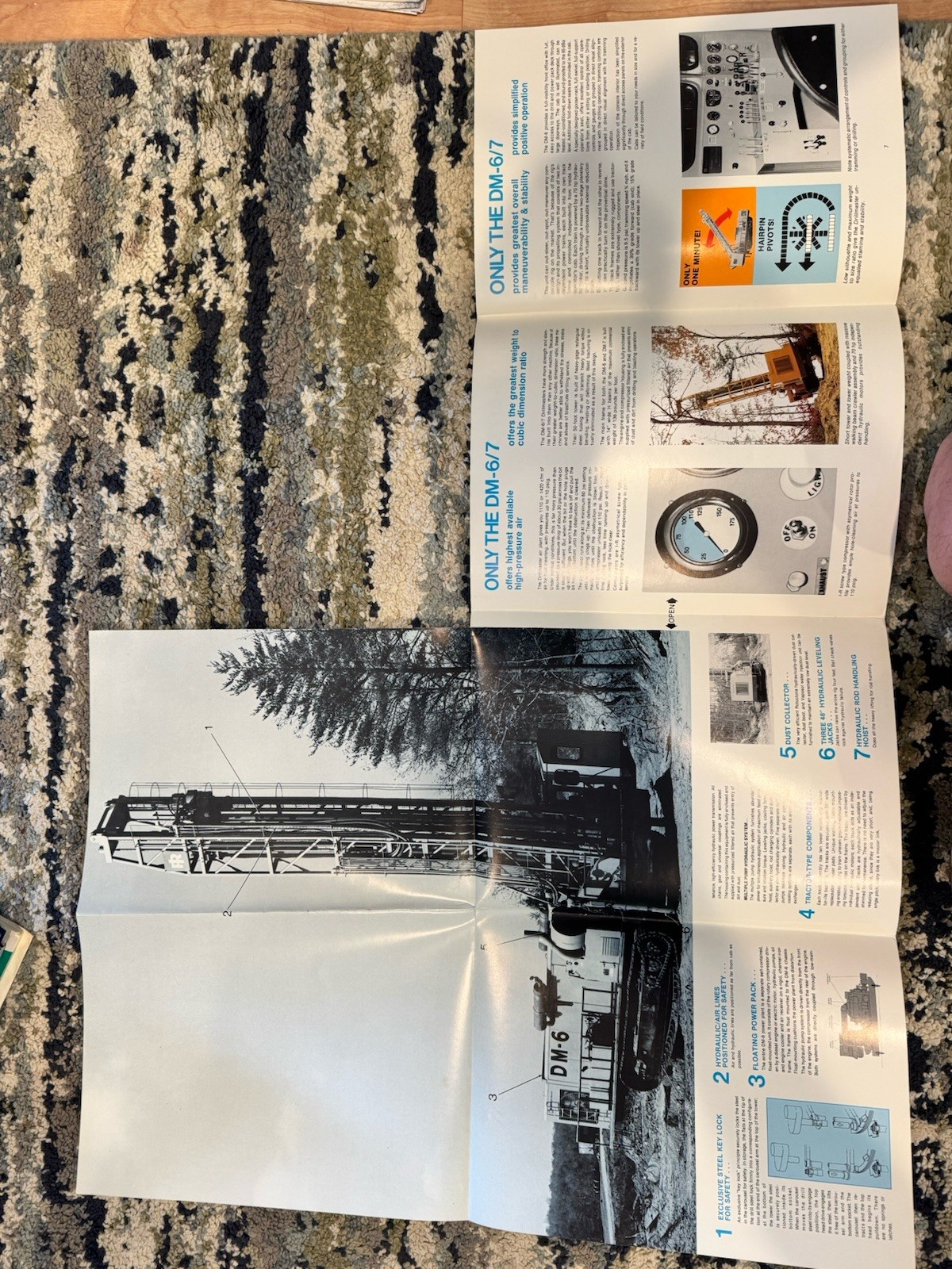 Vintage Ingersoll-Rand Drillmaster Brochure Lot