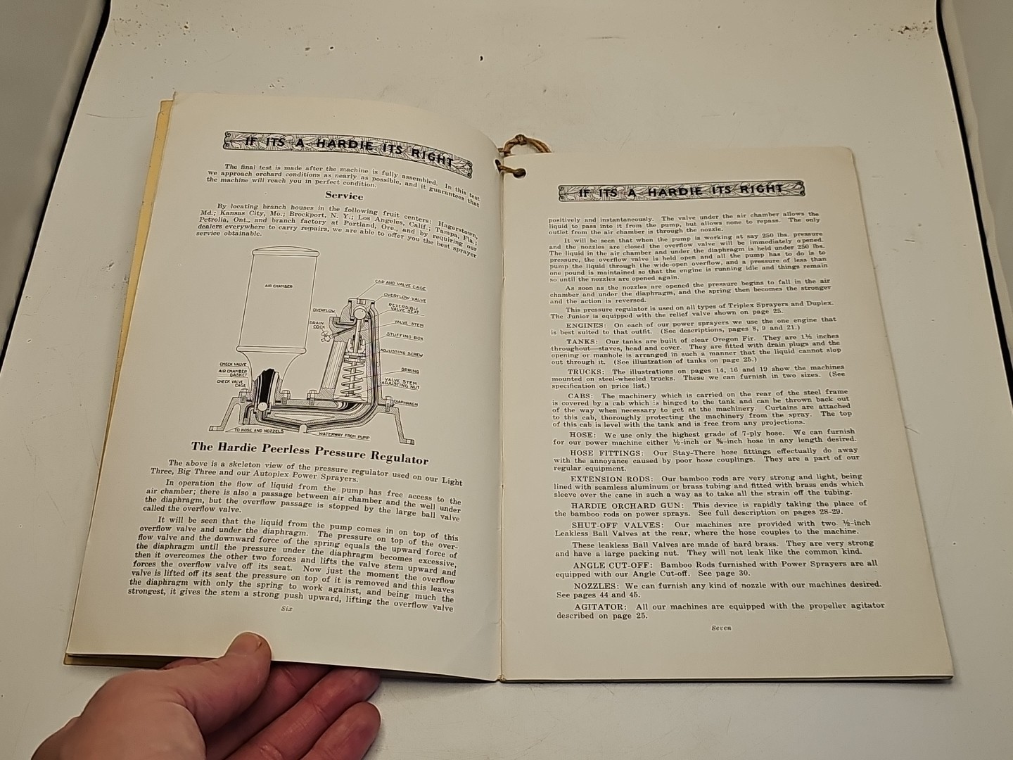 vintage hit miss hardie sprayer tractor avery catalog brochure 1920&rsquo;s