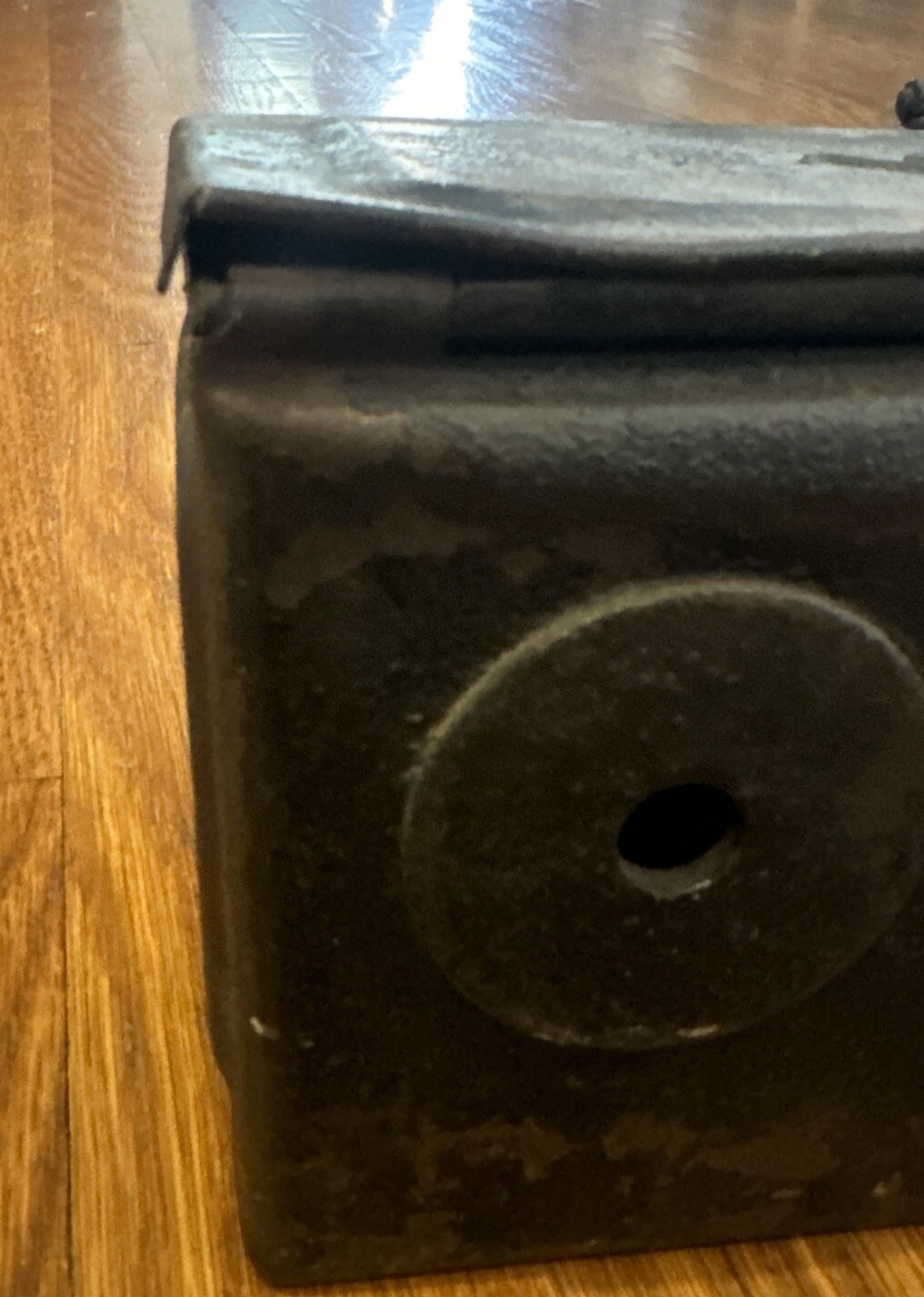 Fordson Tractor Tool Utility Box Antique Farm Collectible Embossed