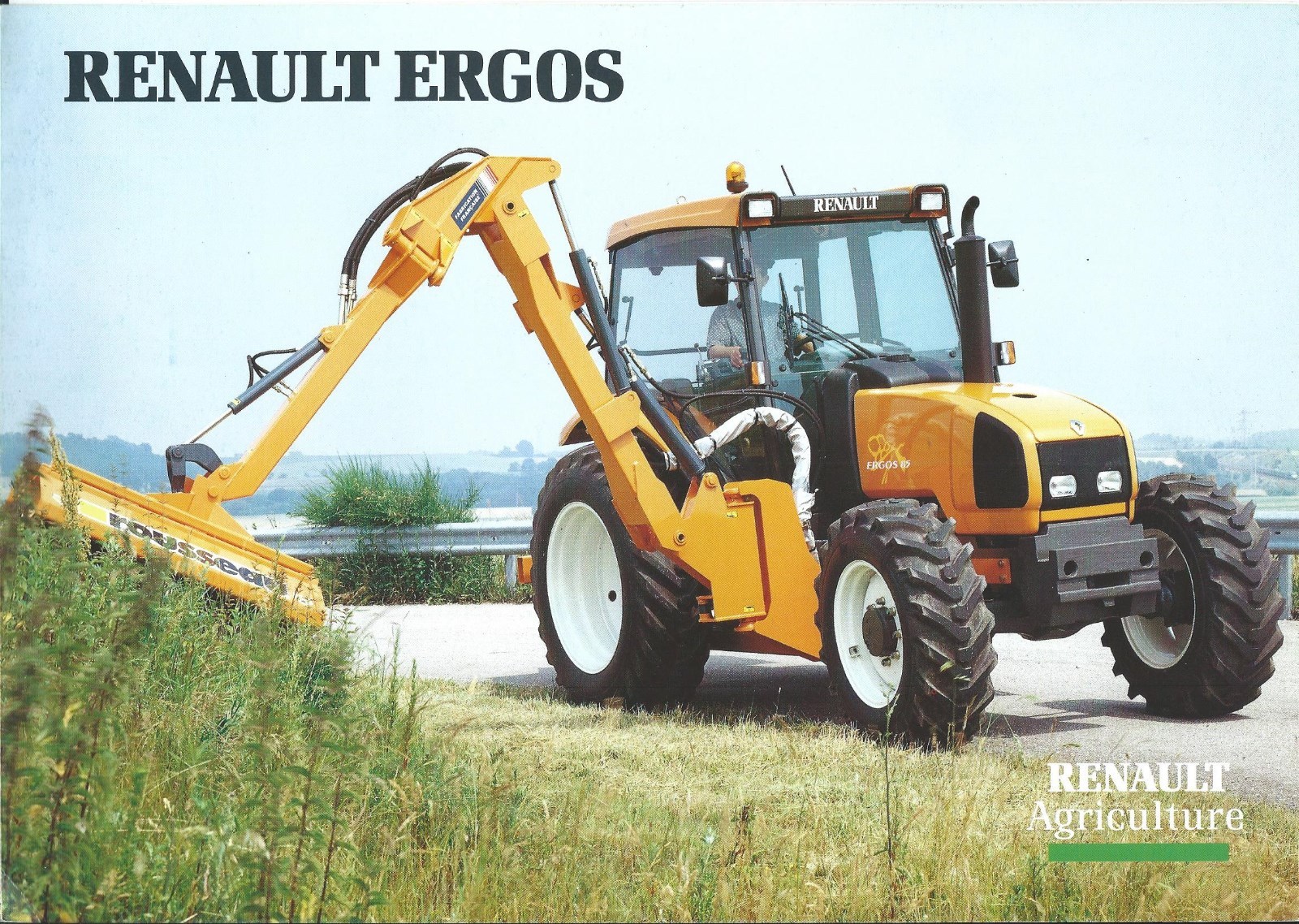 Farm Tractor Brochure – Renault – Ergos – 85 et al – FRENCH lang (F6476)