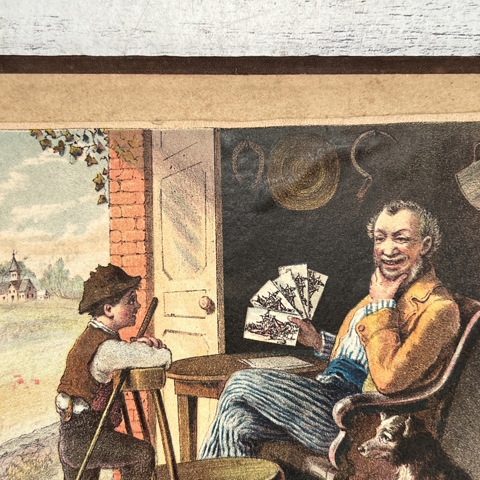 Antique McCormick Tractor Advertising Trade Card Farm Machinery 1880s Litho