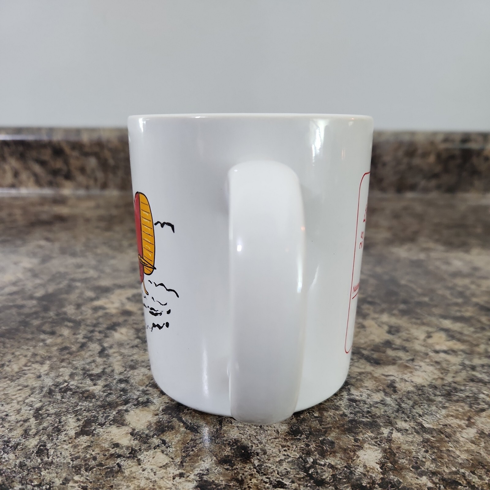 NAAA Agricultural Aviation 1991 Coffee Mug Cup Monsanto Crop Dusting Airplane