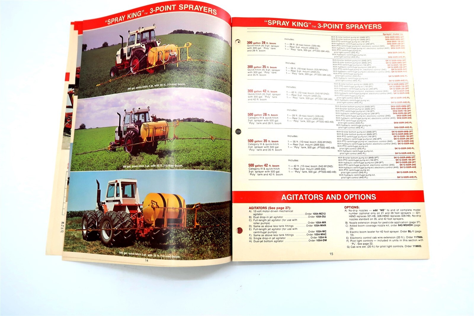 Vintage 1983 Century Sprayer Catalog Dealer Brochure 40 Pages in Color