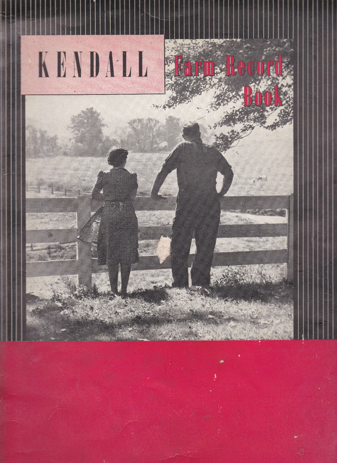 Kendall Oil Co 1950 Farm Record Book 42 pp Agriculture