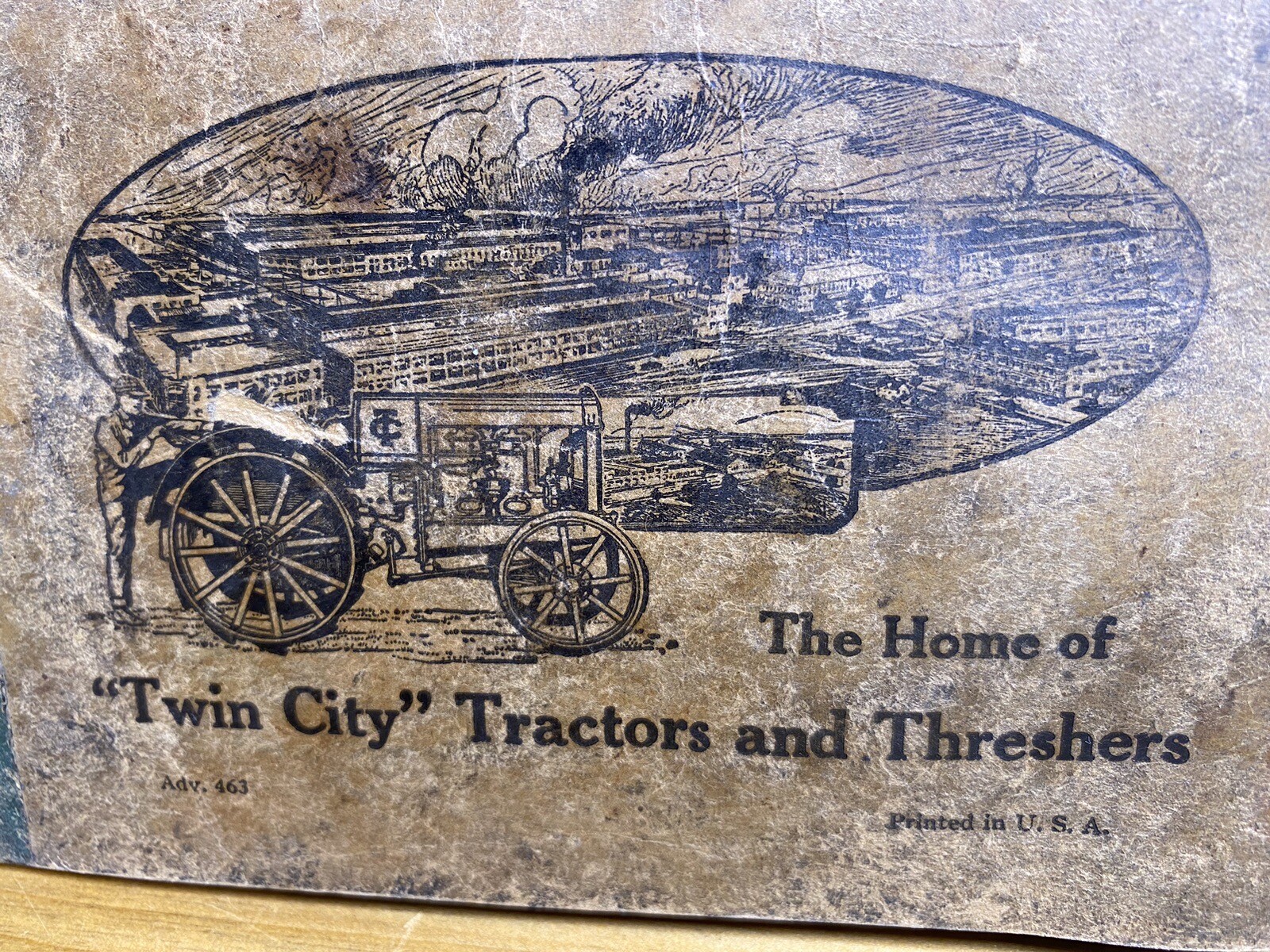 1930’s Twin City Tractors Threshers Data Book, Minneapolis Steel and Machinery