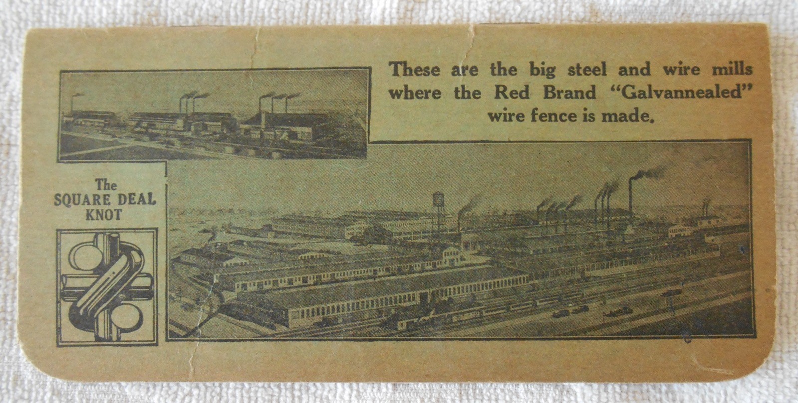 Advertising Keystone Steel & Wire Co. Peoria, Illinois “Red Brand Fence »