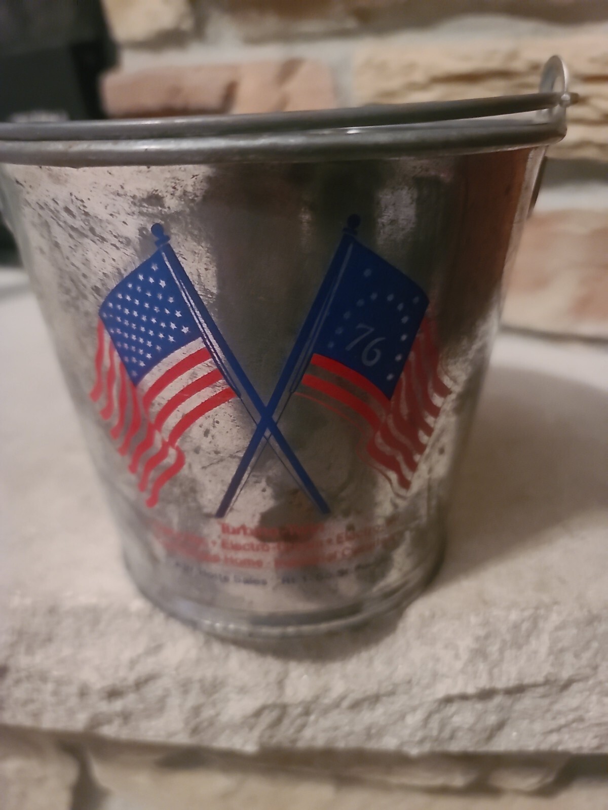 MINNESOTA STATE FAIR 6&Prime; BUCKET PAIL ADVERTISING A W HOLTE SALES ST PAUL