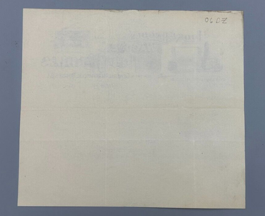 1904 LOOK & LINCOLN WAGONS Plow Handles FARM Advertising MARION VIRGINIA Letter