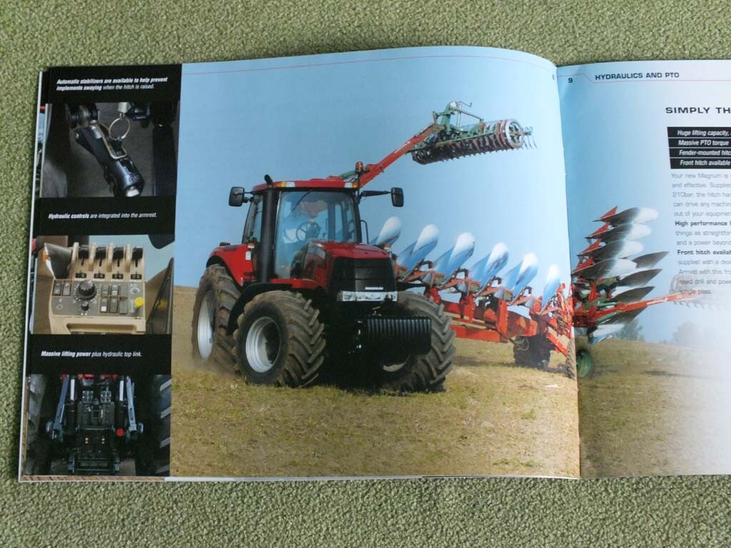CASE IH MAGNUM 225 / 250 / 280 / 310 Tractors Brochure Prospekt 2006