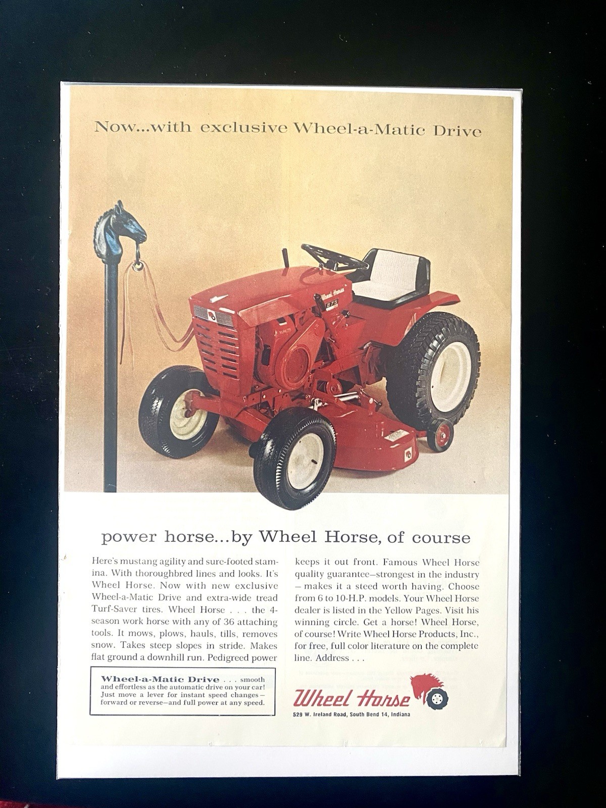 Lot 11 Vintage Lawn Tractor Ads 60s–70s Bolens Husky Gravely Cub Cadet GE