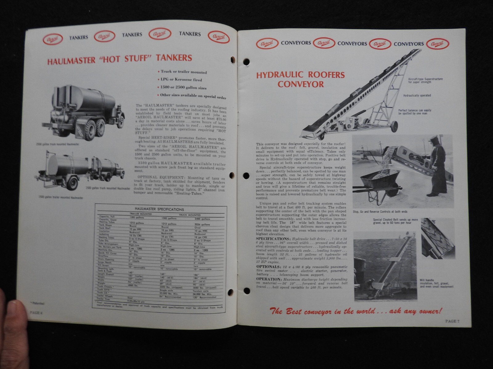 1968 Aeroil Products Co. « Roofers Equipment » Sales Catalog Hackensack NJ