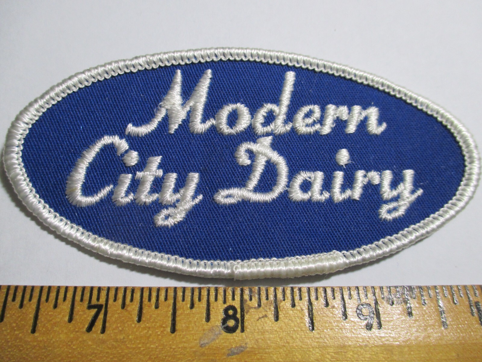 Modern City Dairy Patch NOS 60&rsquo;S Agriculture Farming Cows
