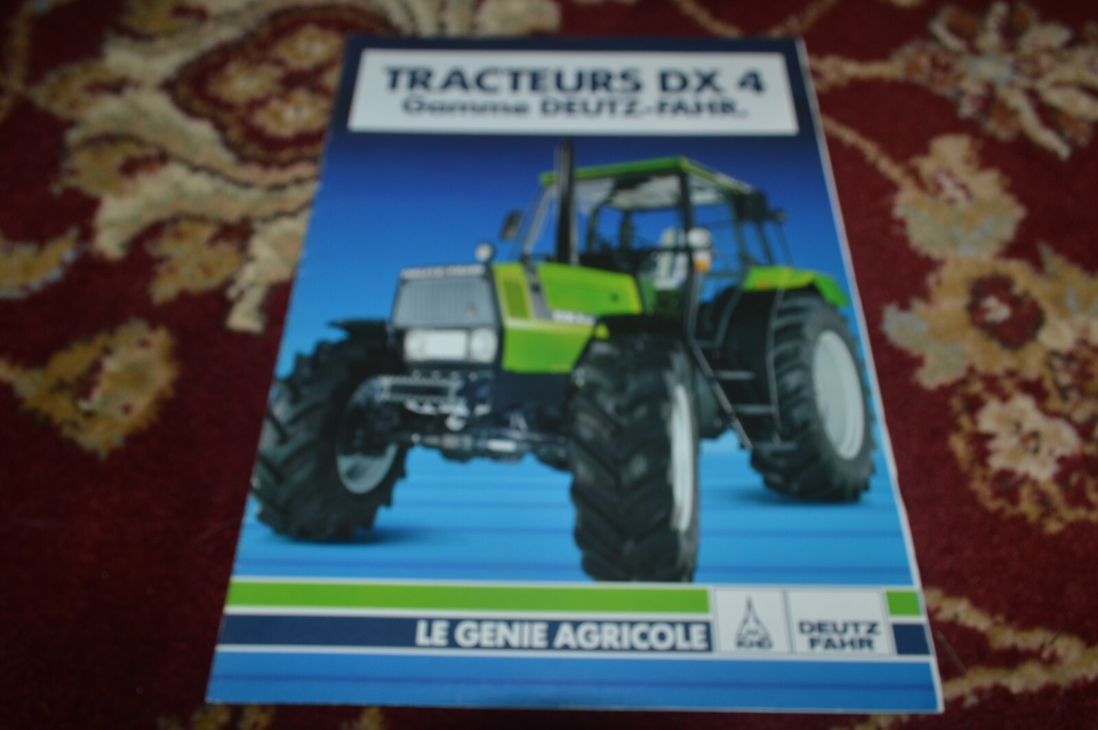Deutz Fahr DX4 Tractor Brochure FCCA