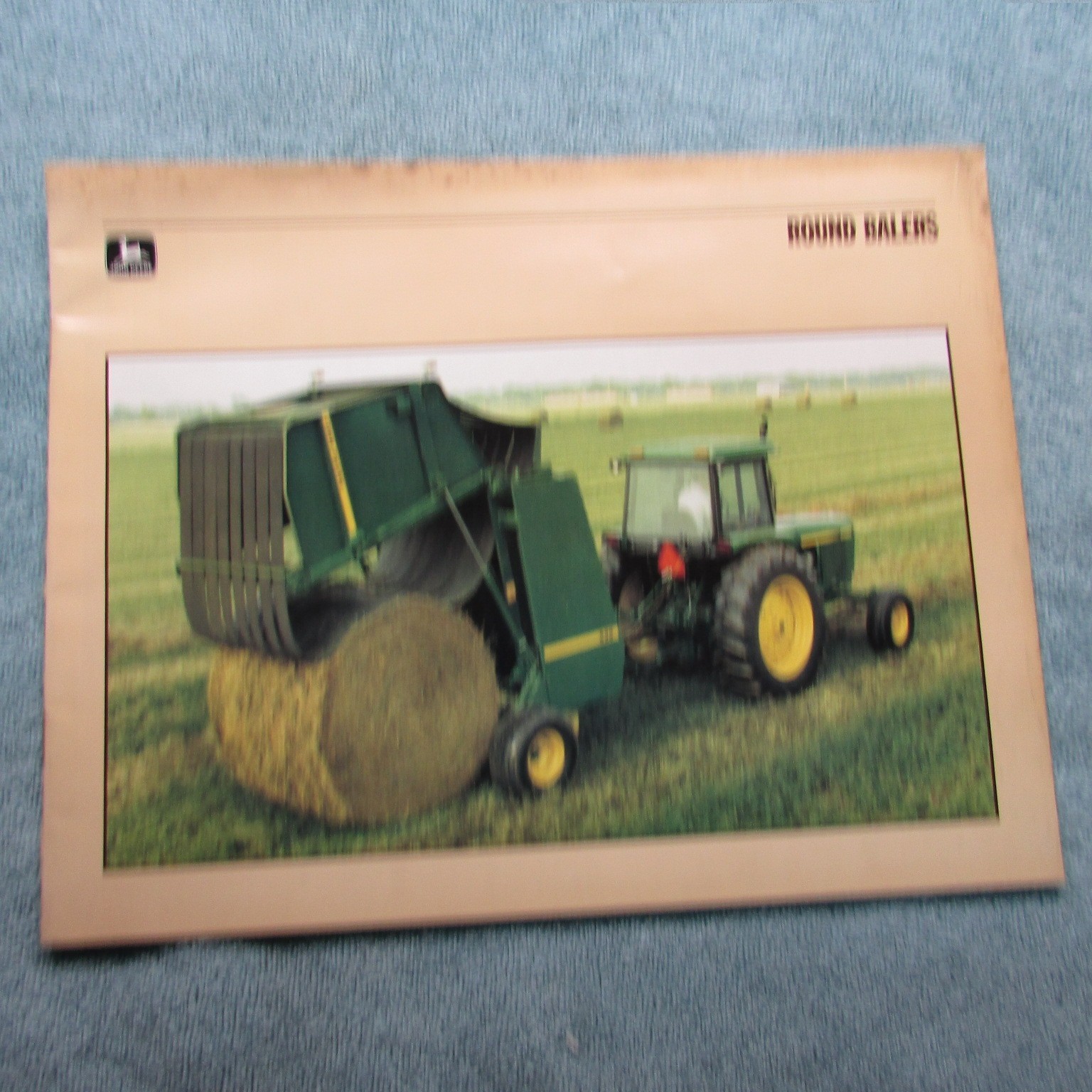John Deere Brochure&rsquo;s (3) Moldboard Plows, Unit Planters, Round Balers