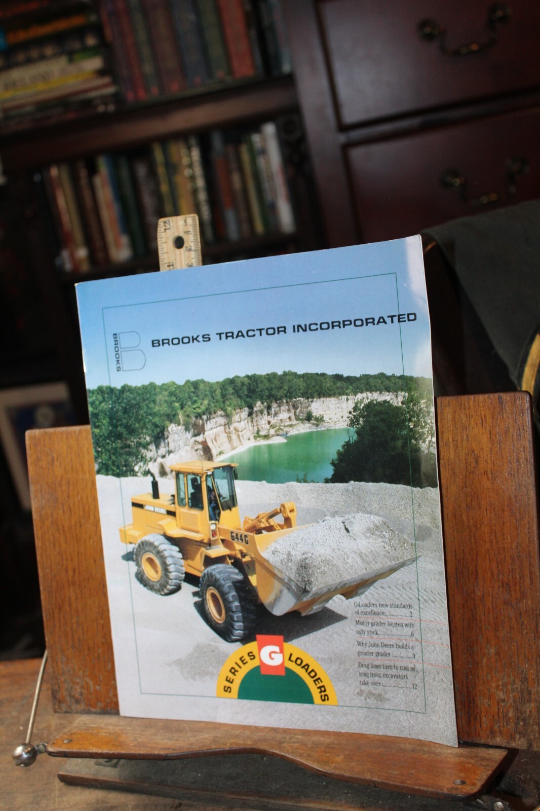 Vintage Brochure Brooks Tractor Incorporated John Deere Series G Loader