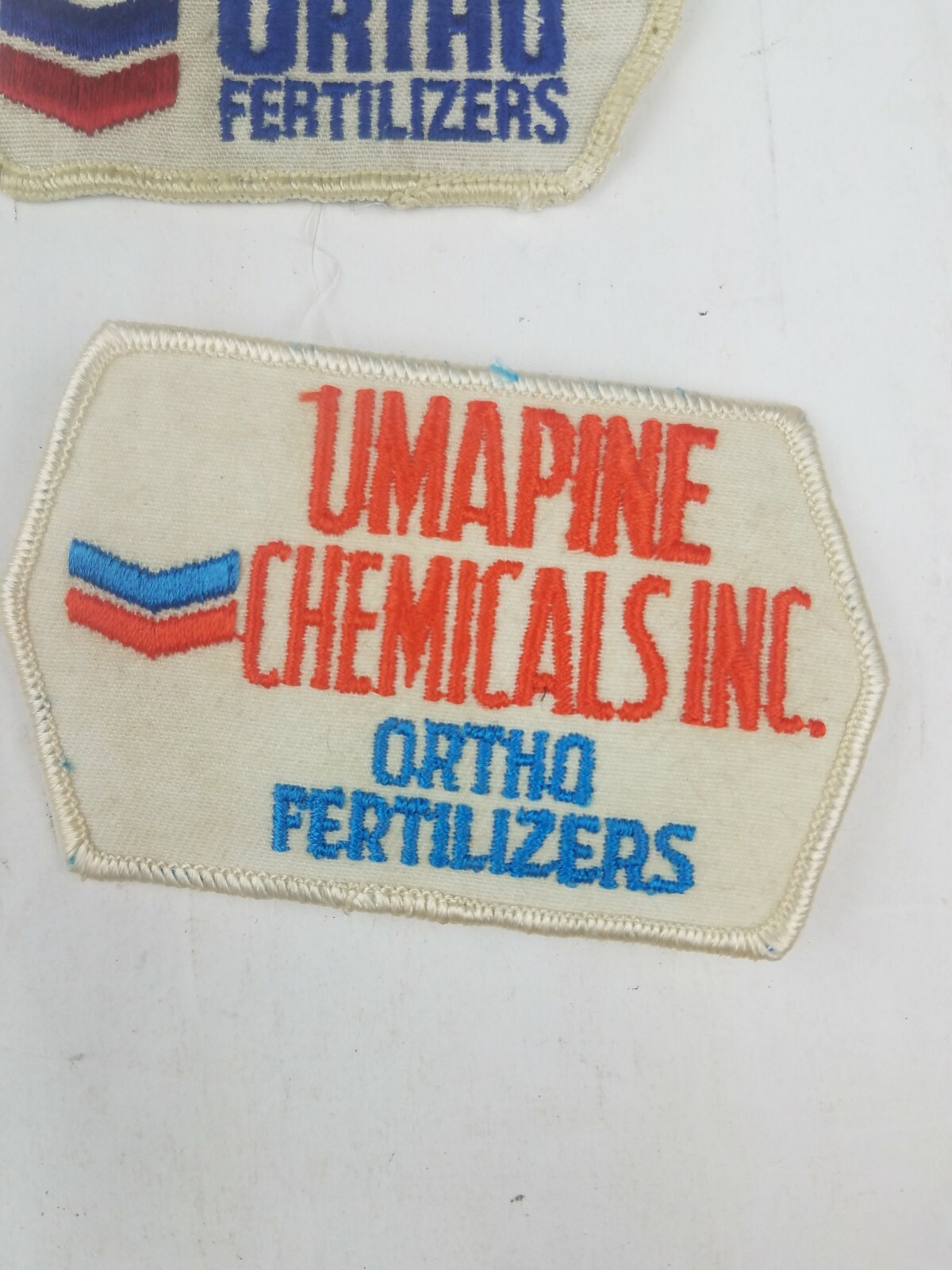 Vintage Lot of 7 Chevron Umpaine Chemicals In Ortho Fertilizers Patches