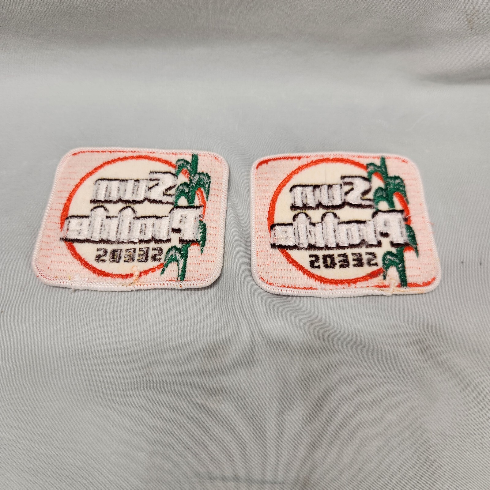 Sun Prairie Seeds Embroidered Patch – NOS – Vintage – Unused – 1970s Lot Of 2