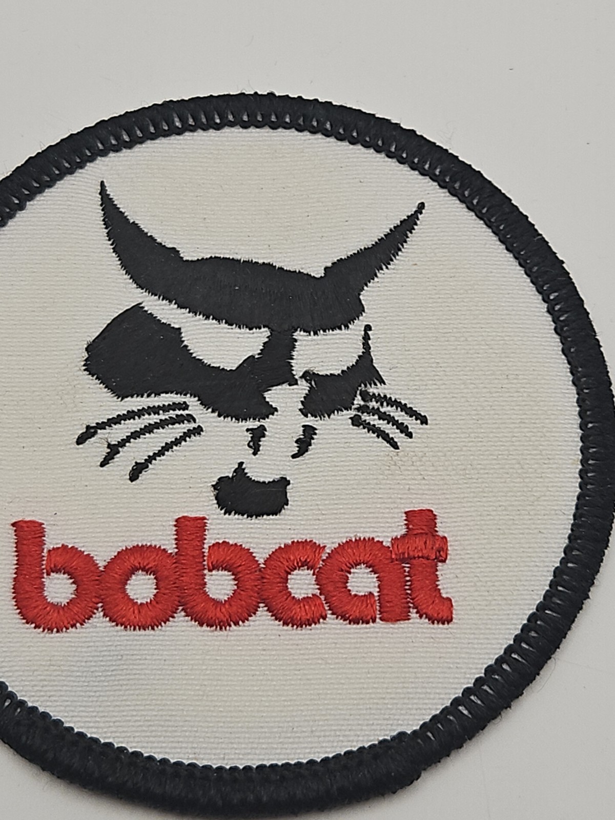 Vintage Bobcat Skid Steer Brand Patch