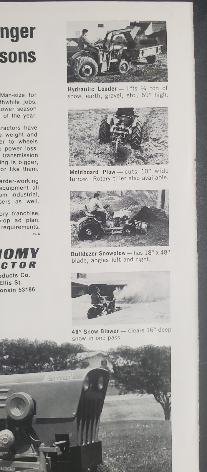 Economy Tractor Bigger, Tougher, Stronger 1977