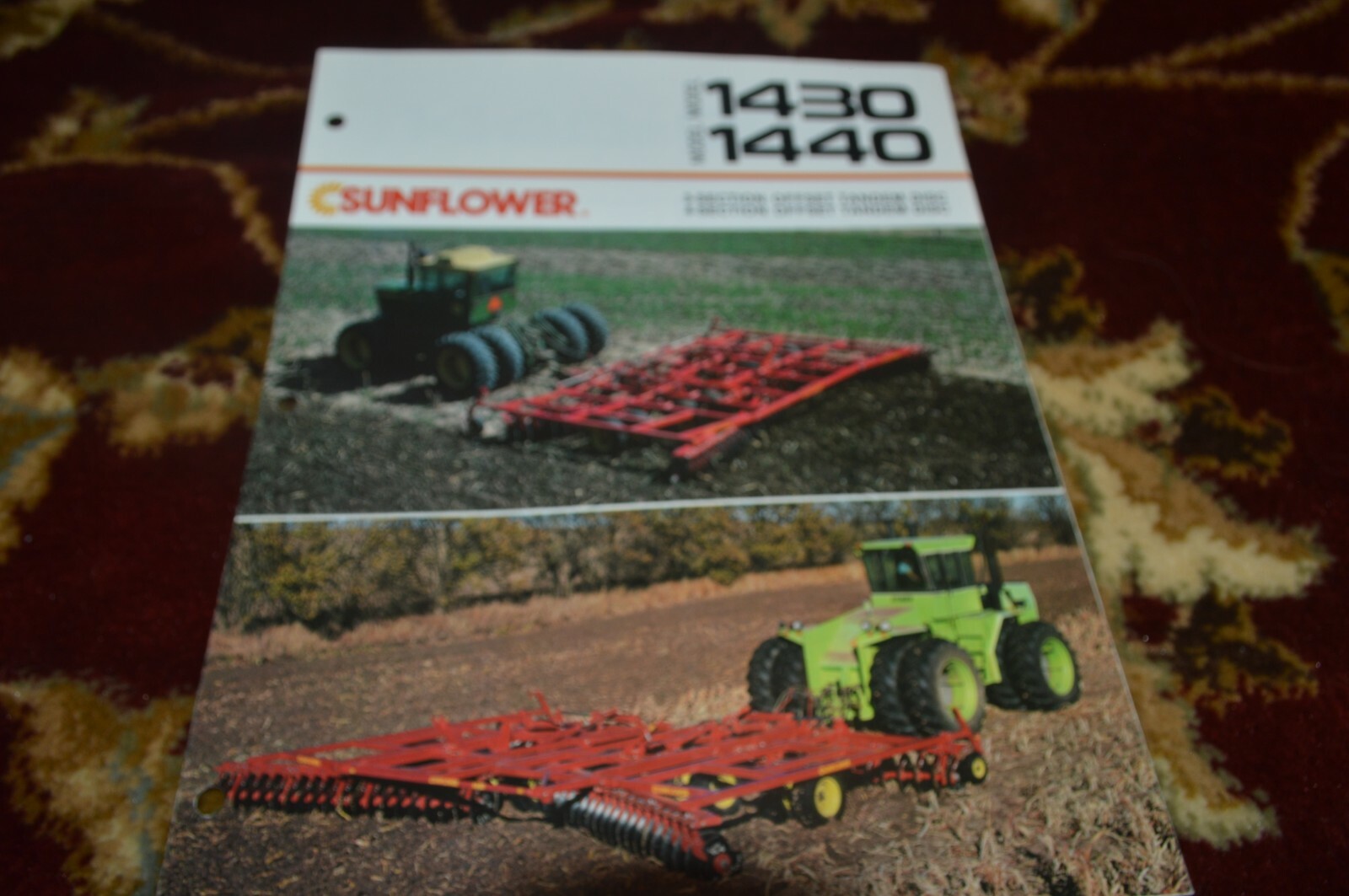 Sunflower 1430 1440 Tandem Disc Brochure FCCA