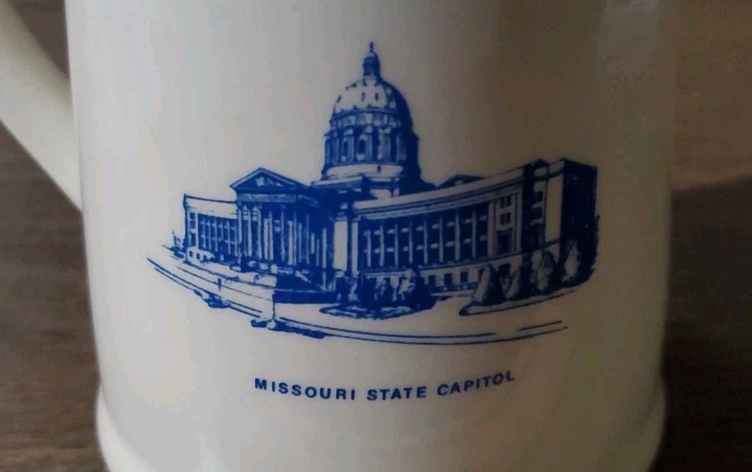 Vintage MFA Oil 46th Annual Meeting 1975 Jefferson City MO Stein Mug