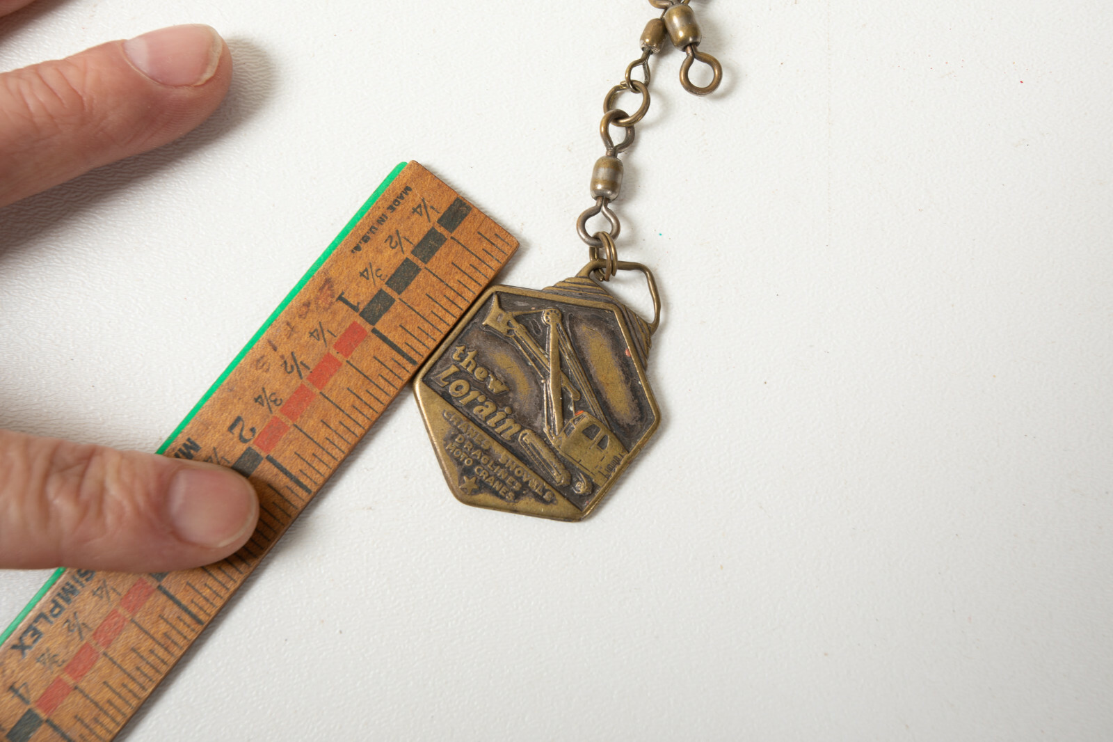 Lorain Watch Fob (B7B) Cranes Shovels Draglines Moto (JSF6) AH Cox Seattle