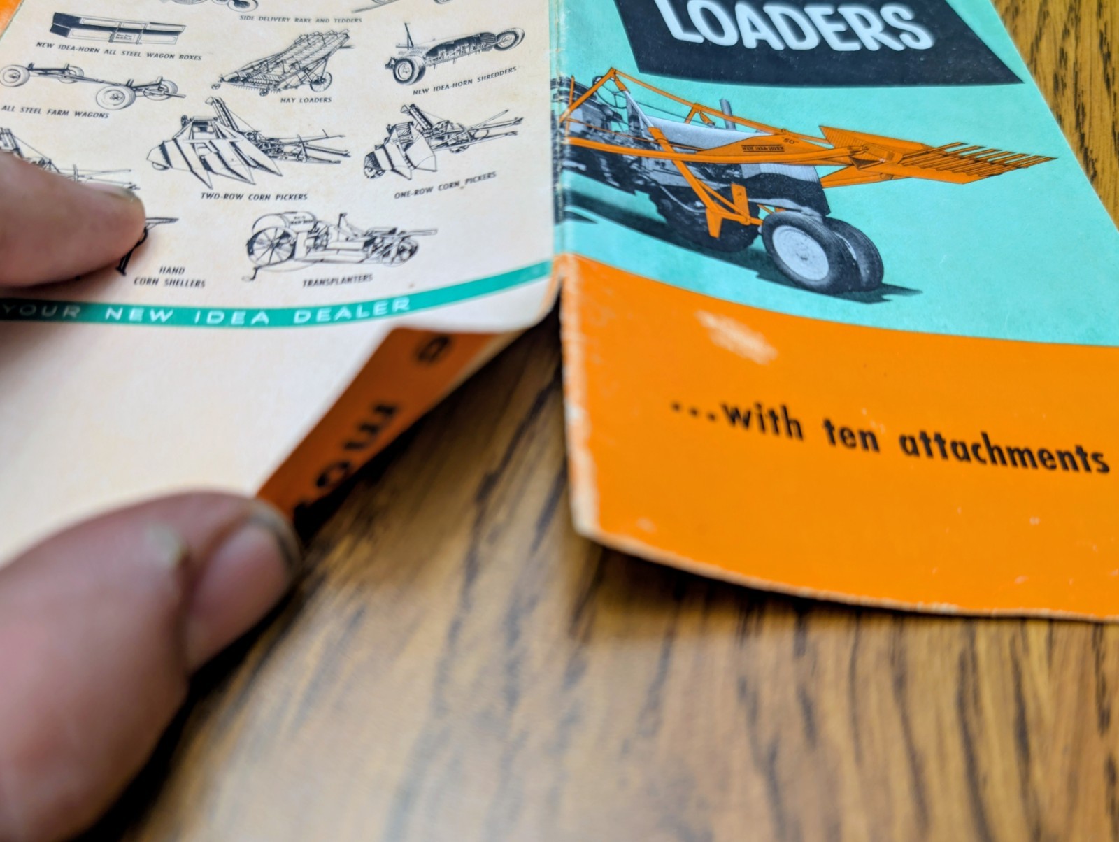 1950s Horn-New Idea Hydraulic Loaders Brochure Brochure