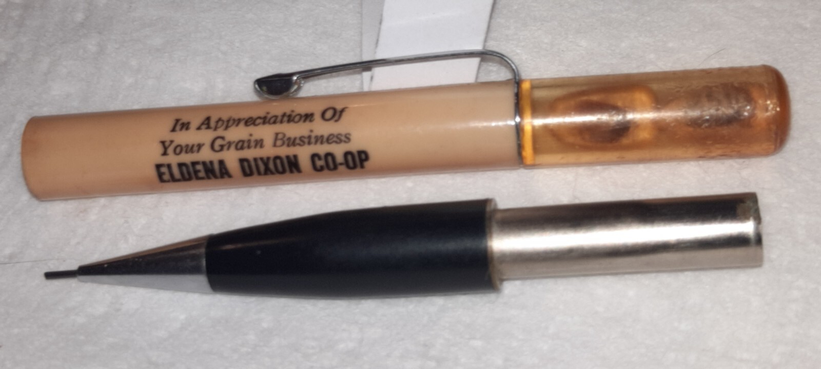 CORN KERNAL TOPPER »Appreciation of Your Grain Business-Eldina Dixon Co-Op »Pencil