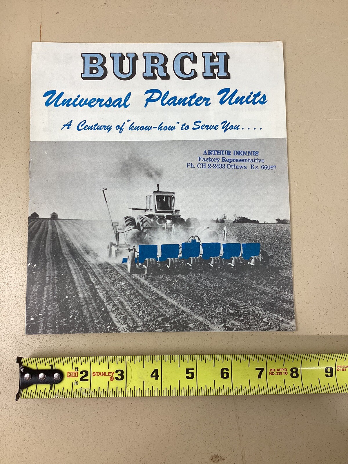Burch True Blue Farm Implements Brochure