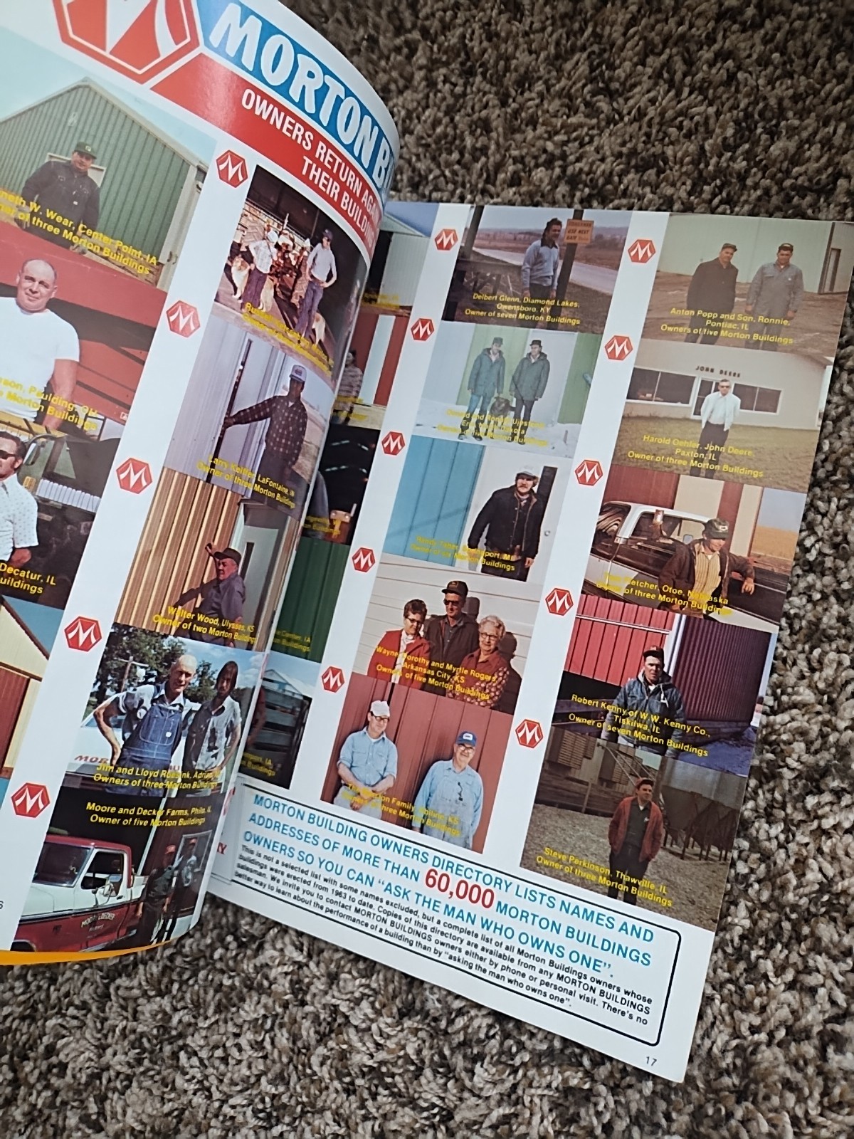 2 Morton Buildings Machine Farm Storage Facilities Sales Brochures 1978 1980