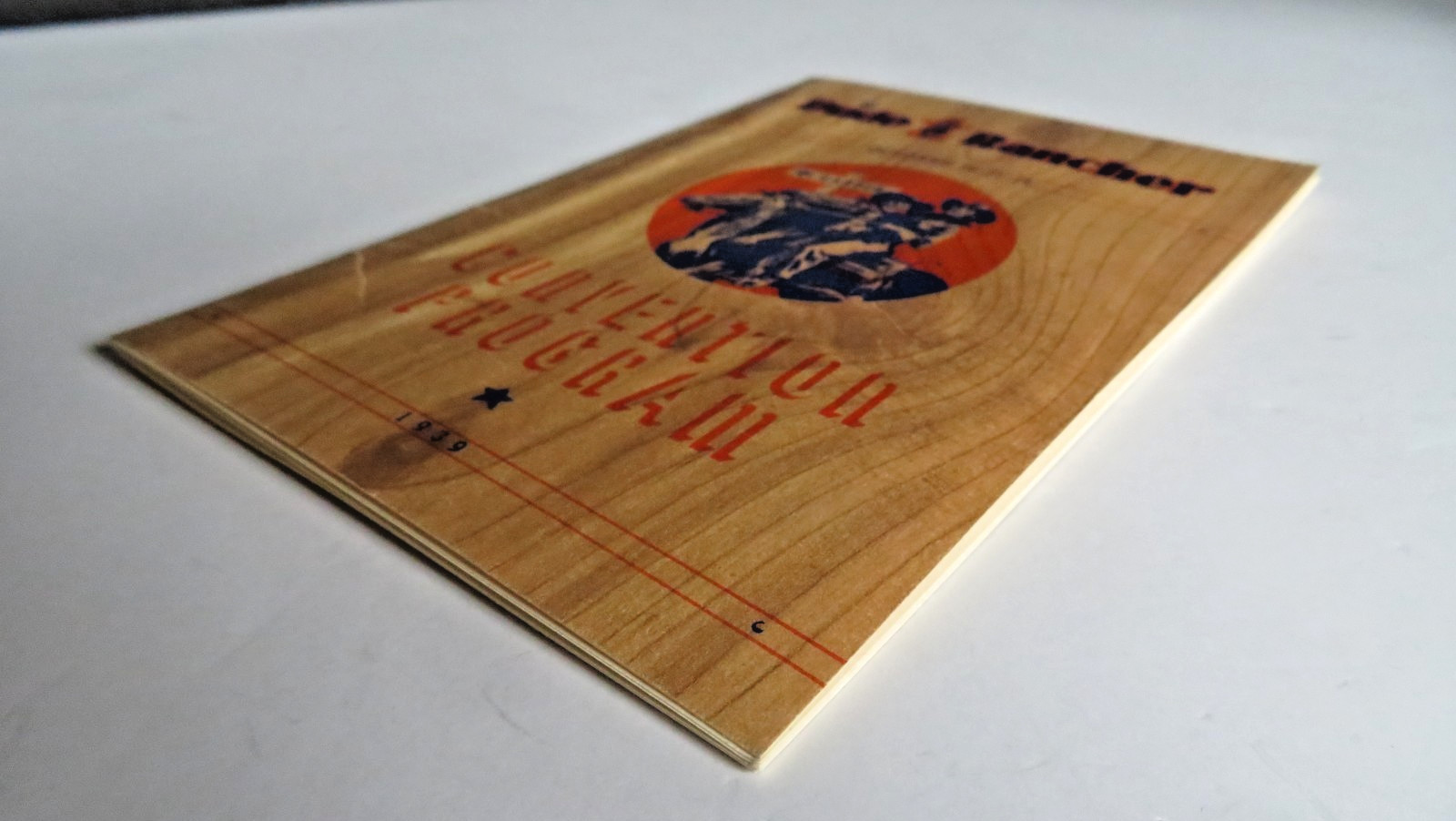 1939 VINTAGE The Dude Rancher® October Annual Convention Program Casper, Wyoming