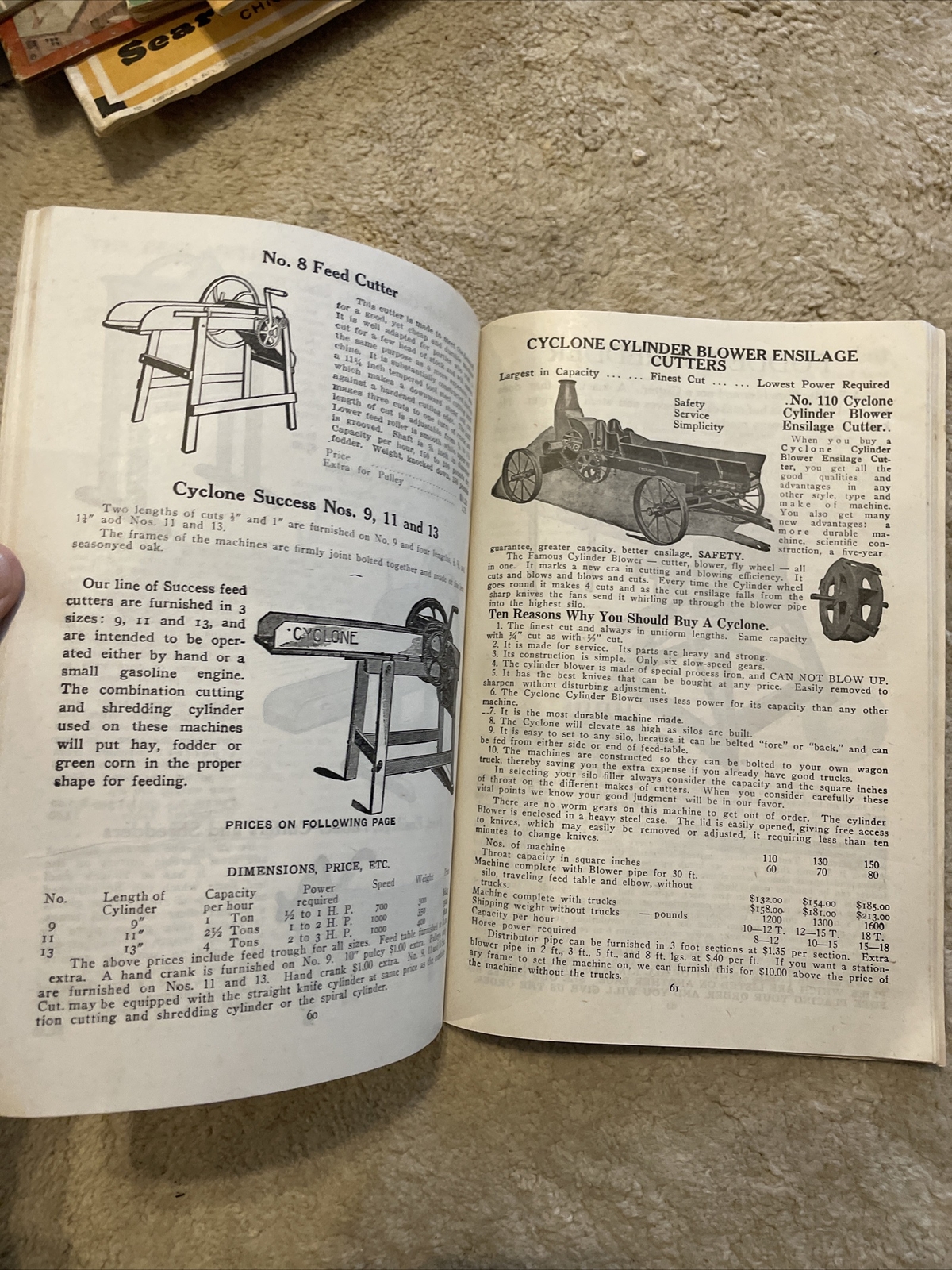 Vintage Hertzler & Zook Machinery And Farm Implement Catalog 1918 Catalog No.11