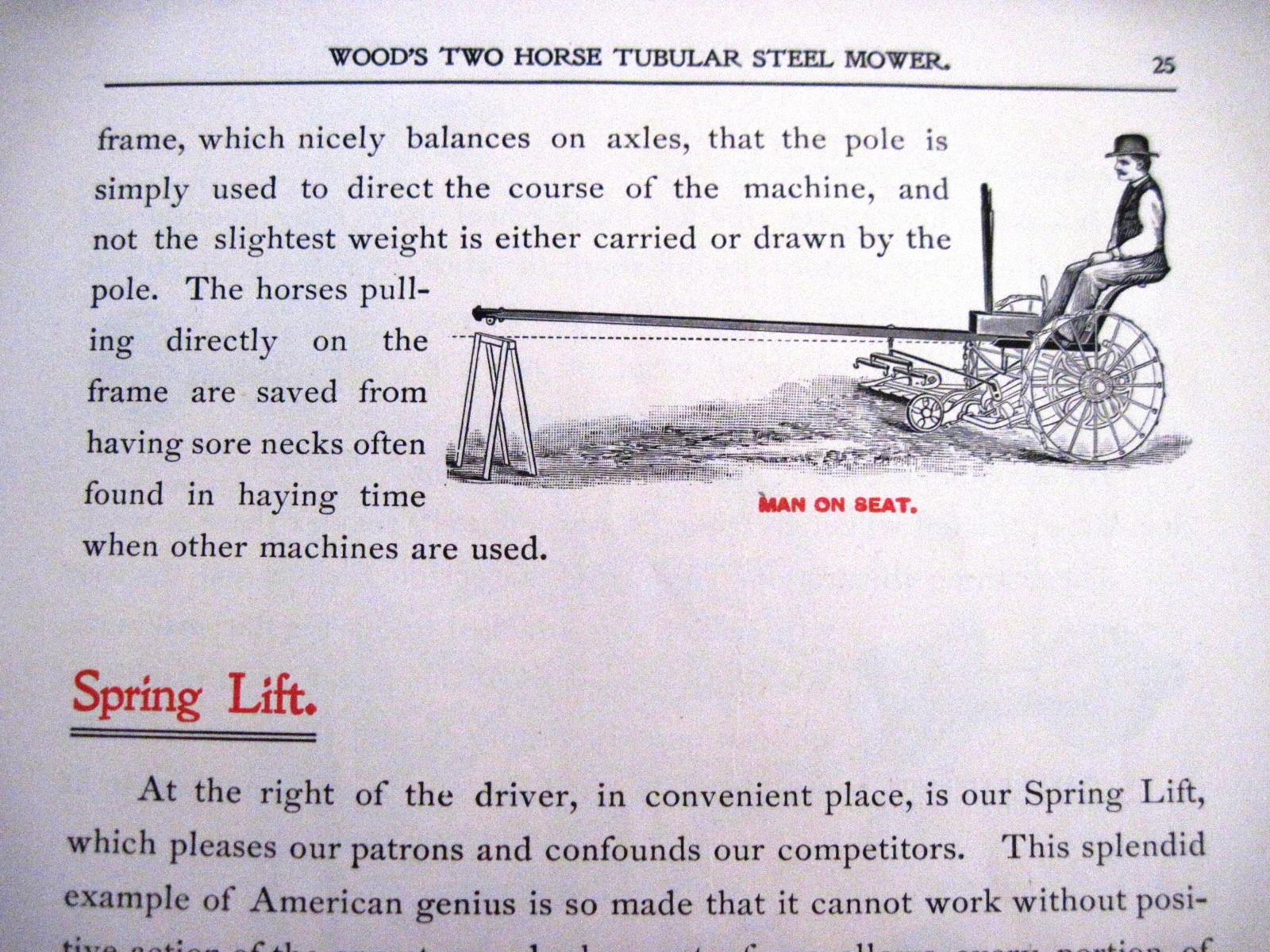 Stunning 1895 « Walter A. Wood » Mowing & Reaping Farm Machine Co.Catalog *