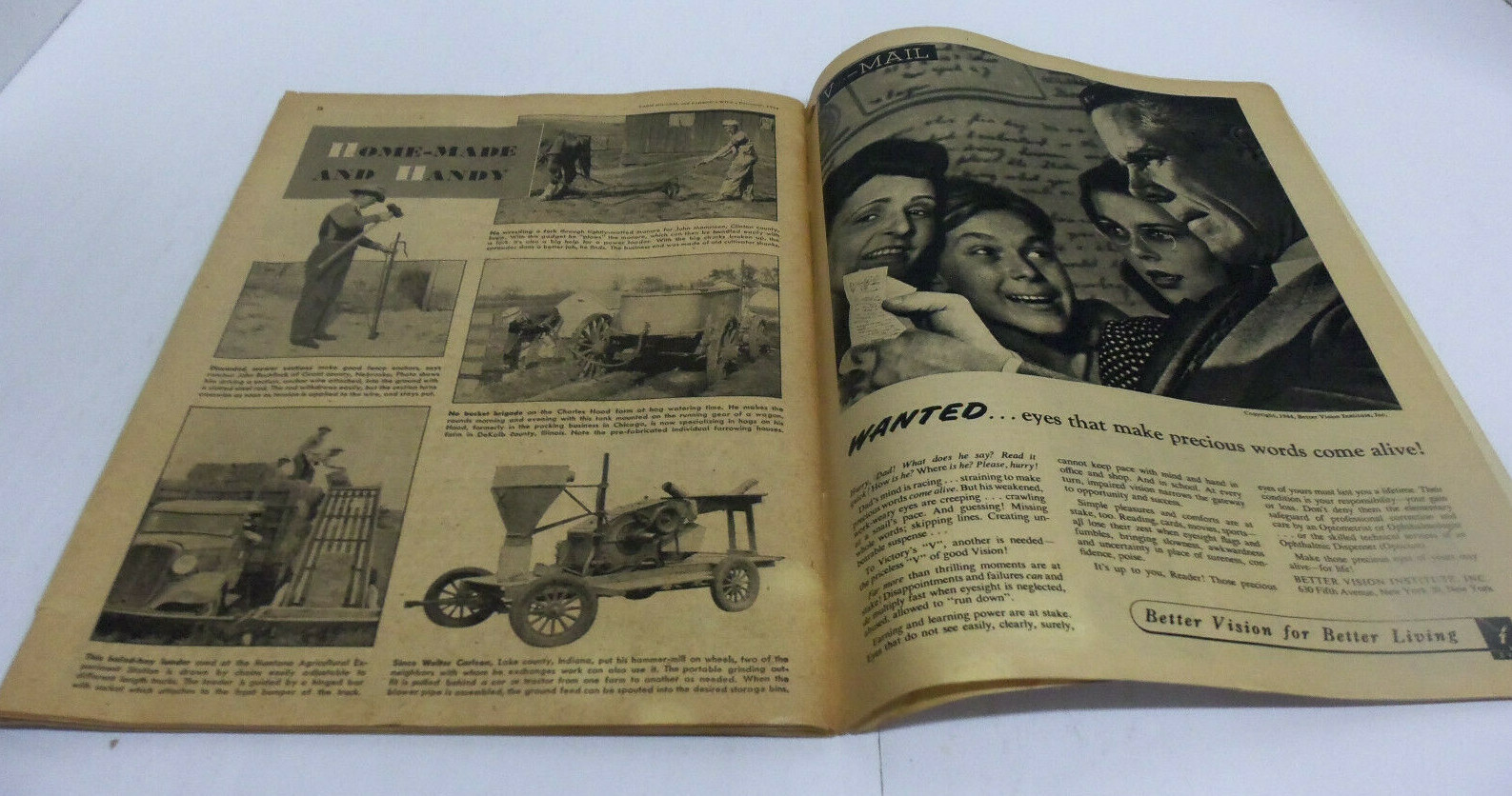Farm Journal And Farmer&rsquo;s Wife December 1944 The Chevrolet-Built Armored Car.