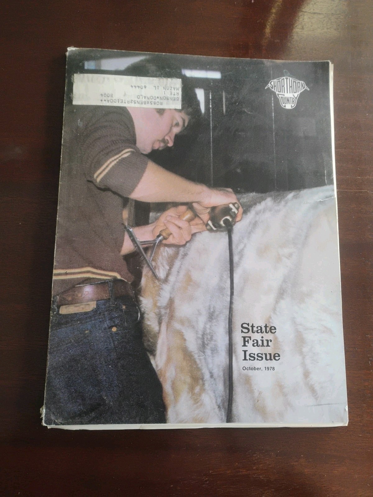 Shorthorn Country October,1978 Shorthorn Magazine Breed Publication