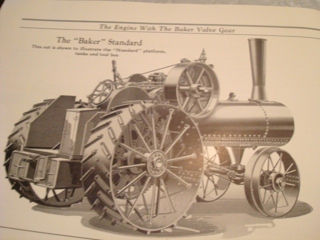 A.D. BAKER TRACTOR & THRESHER Circa 1912 24 Page Catalog Rare