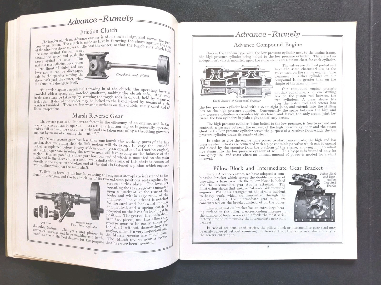 Rumley Oil Pull Tractor Dealer Brochure Manual Print Advertising RARE