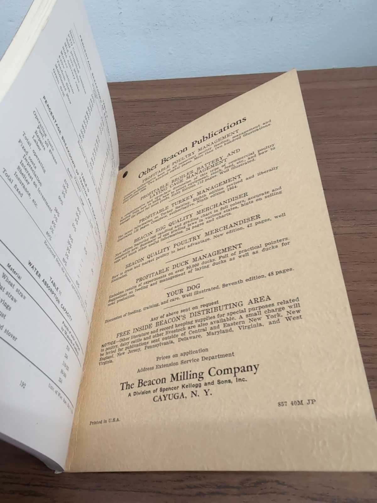 Vintage Profitable Dairy Management 10th The Beacon Milling Company Inc Guide