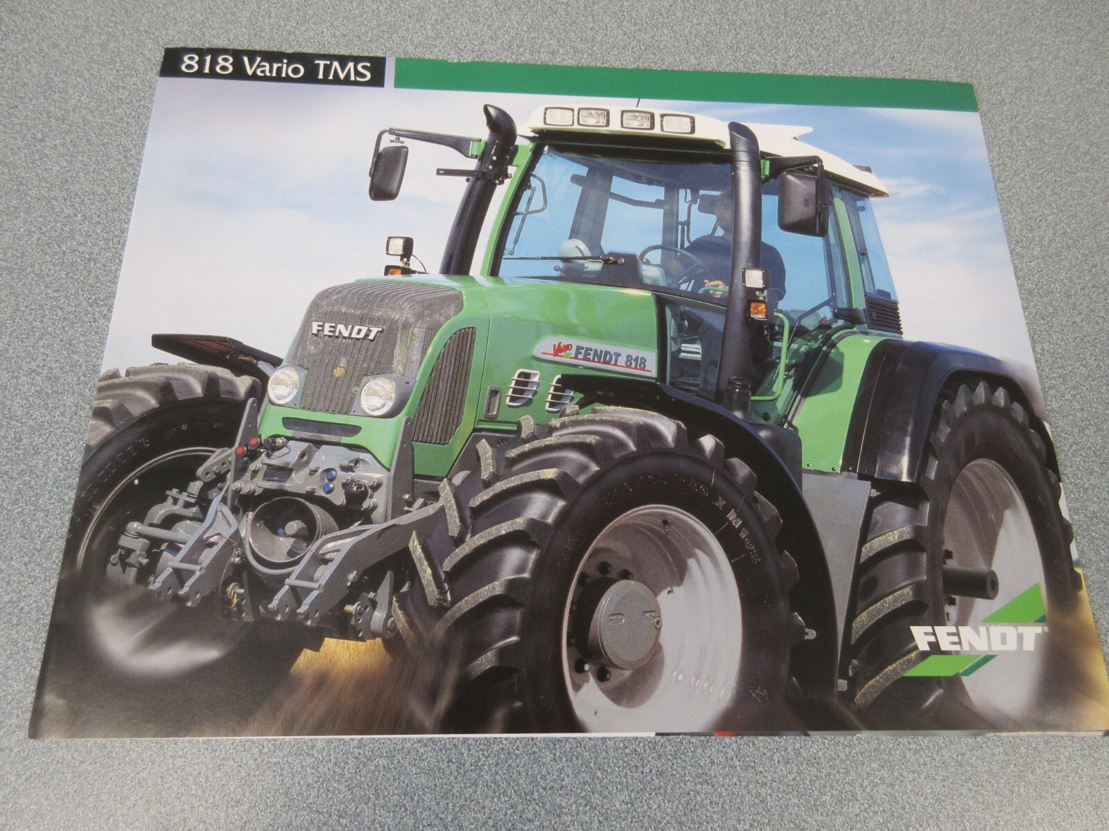 Fendt 818 Tractor Brochure 4 Page