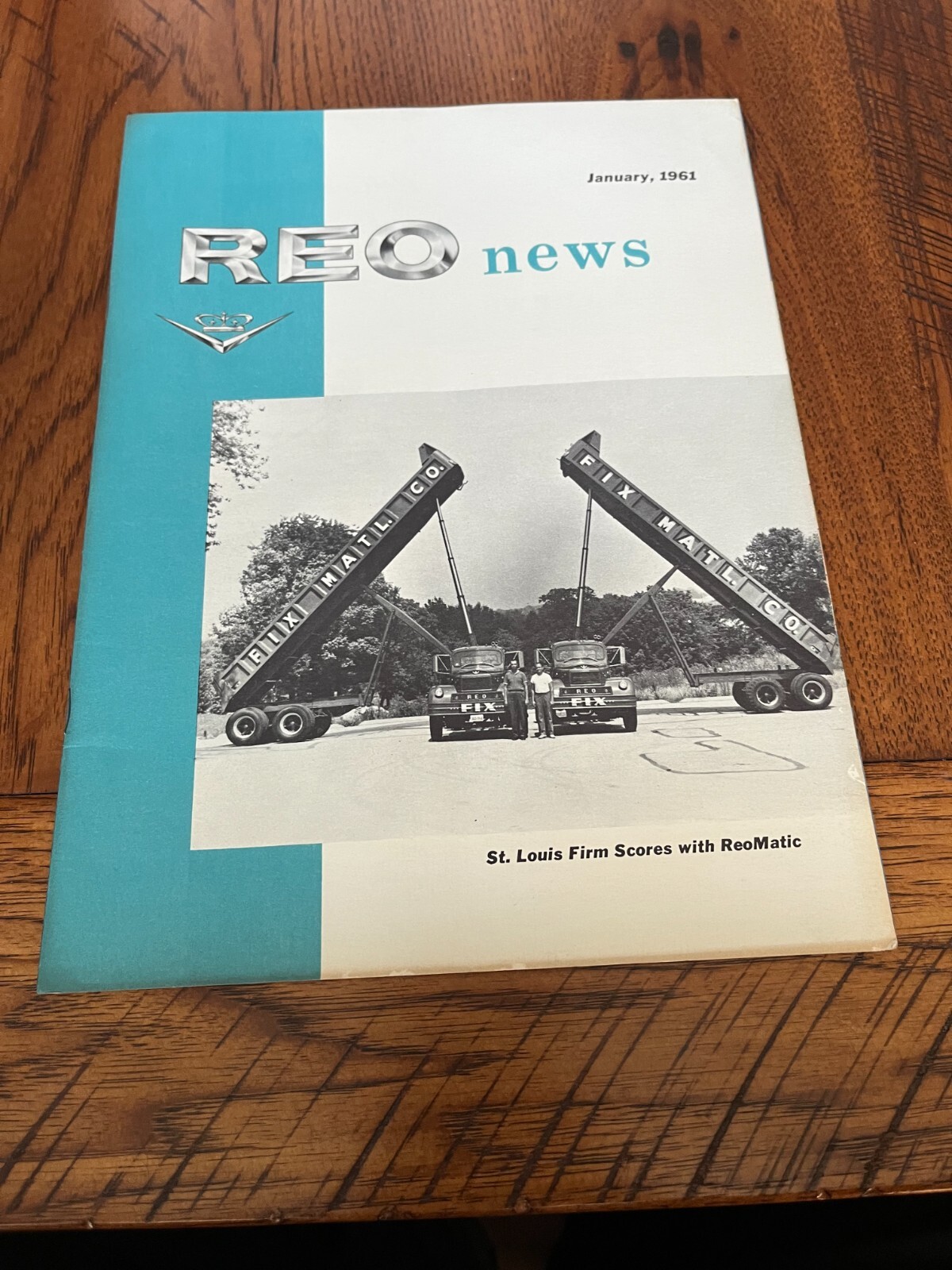 REO Truck News For January 1961 Brochure SMPA