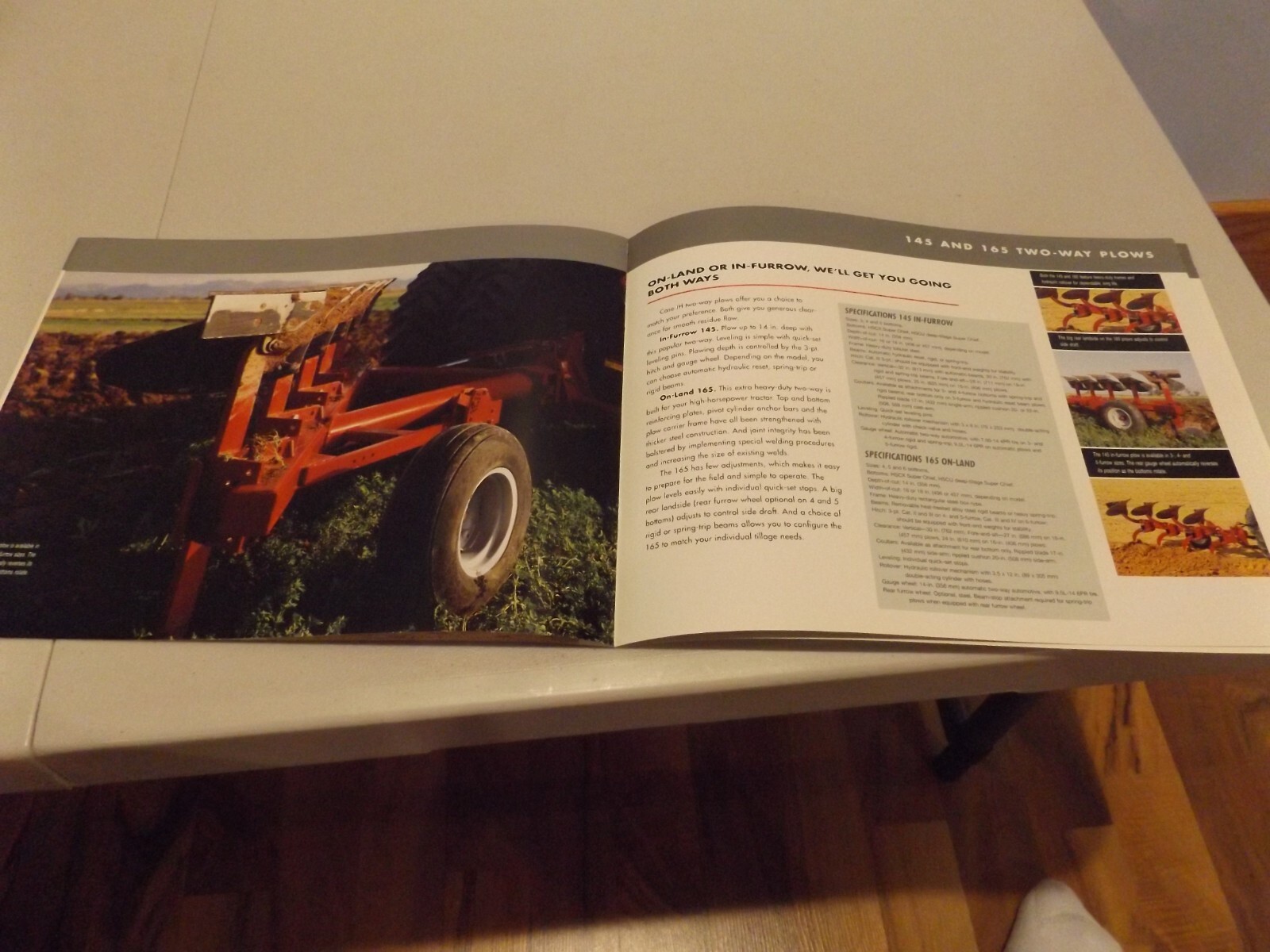 CASE-IH MOLDBOARD PLOWS, LIT # AE 233087 1997