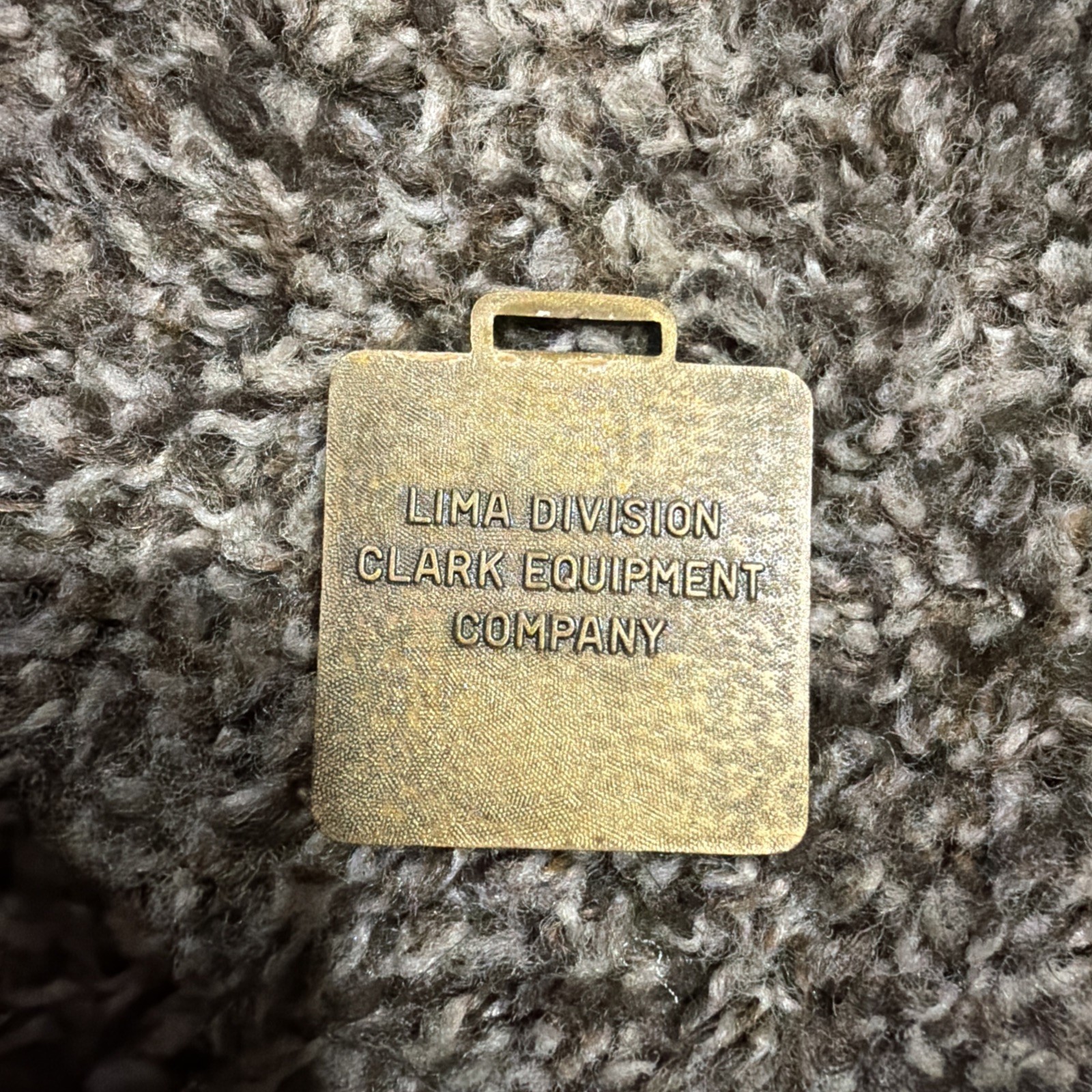 Vtg Lima Cranes Pocket Watch Fob Very Nice