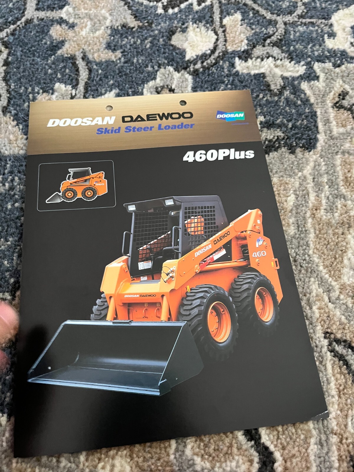Doosan Daewoo 460 Plus Skid Steer Loader Brochure FCCA